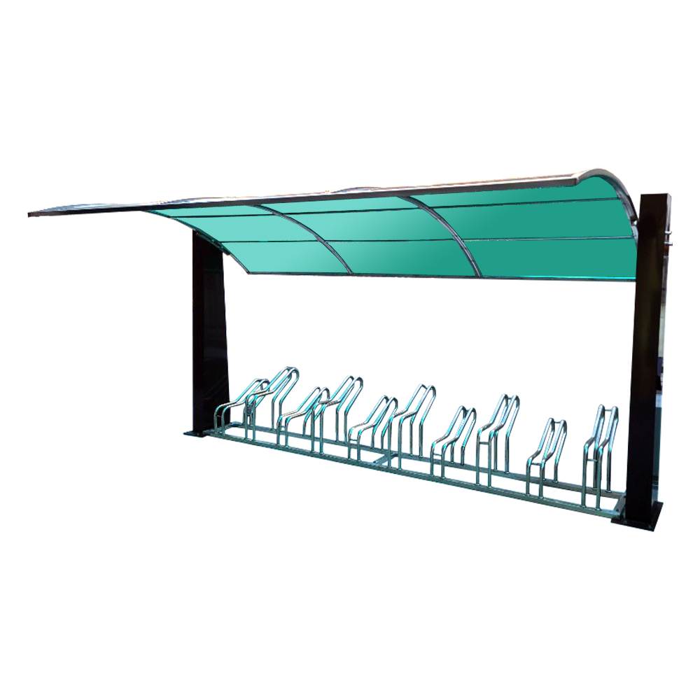 ws3 자전거보관소-렉산 지붕:브라운 / 4M(10대분) 주문제작