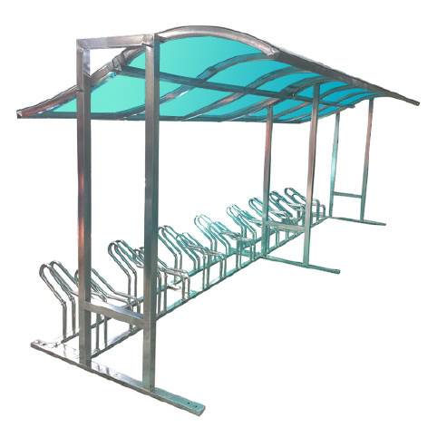 ws6 자전거보관소-렉산 지붕:브라운 / 4M(10대분) 주문제작