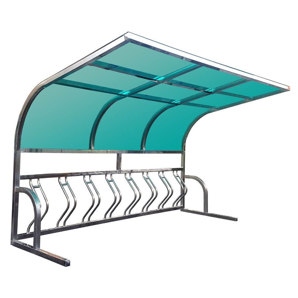 ws9 자전거보관소-렉산 지붕:브라운 / 3M(7대분) 주문제작