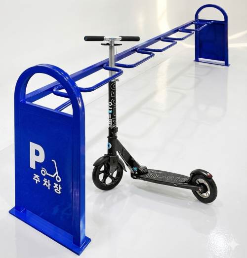 스틸 킥보드 거치대 K-1 3M(6대분) 주문제작
