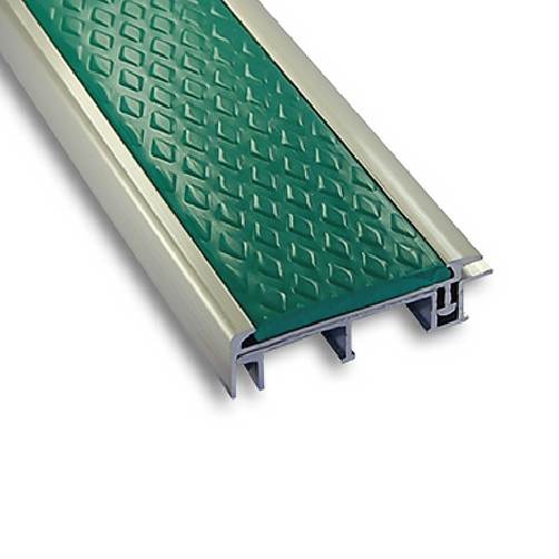 KL-502 알미늄 논슬립(매립형) 고무조립 남색 / 50*15*1M 미터당