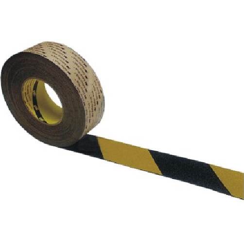 3M 미끄럼방지테이프일반용(610) 사선(노랑+검정) 150mm-18M