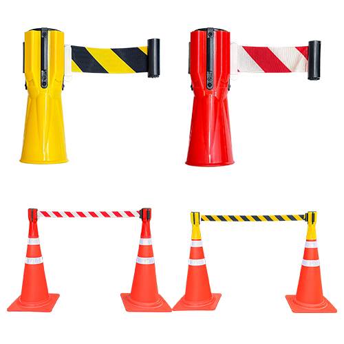 콘용 차단벨트 5M / 검+노