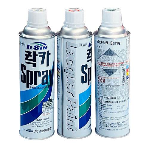 일신 락카스프레이 420ML 연회색:323 / 박스(40개입)