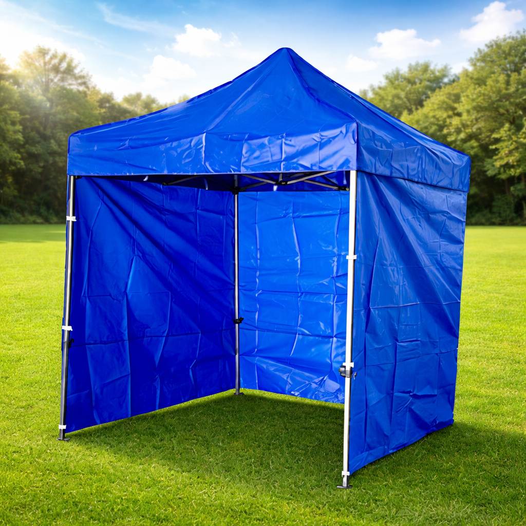 WS 캐노피 / 2M×2M (바람막이) 청색 4면(민자)