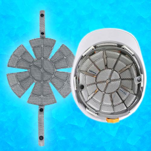 나노가드 / PCM 안전모 쿨내피 그레이