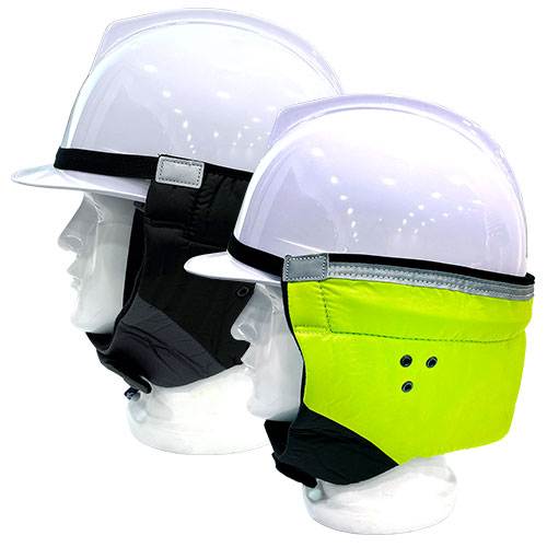 LK 안전모 방한패딩 귀덮개 블랙 (LK-007)