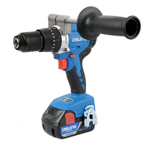 오성 13mm 해머 드릴 드라이버 OCH-2013BL 50S [1 BAT] + OMC-2030D + PLASTIC BOX