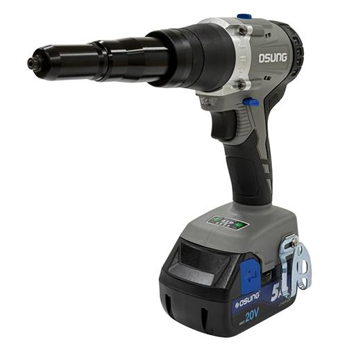 충전 리벳건 OCR-2014BL 50C [2 BAT] + OMC-1880C + PLASTIC BOX