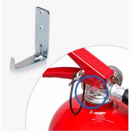 소화기 벽걸이지지대 은색 / L형
