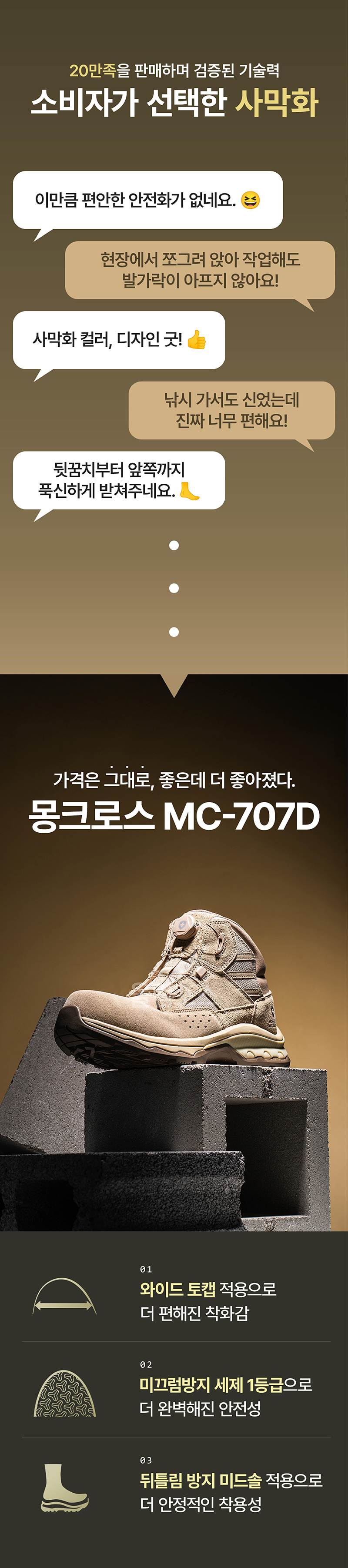 몽크로스 MC-707D 람세스 (6인치/다이얼) 275mm