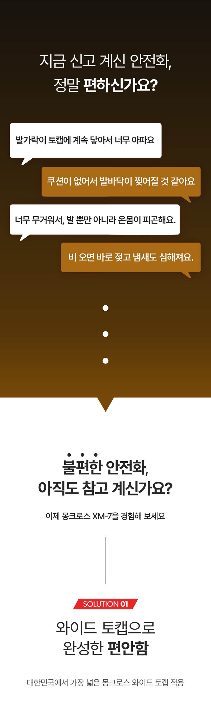 몽크로스 XM-7 스페셜포스 (6인치/다이얼) 260mm