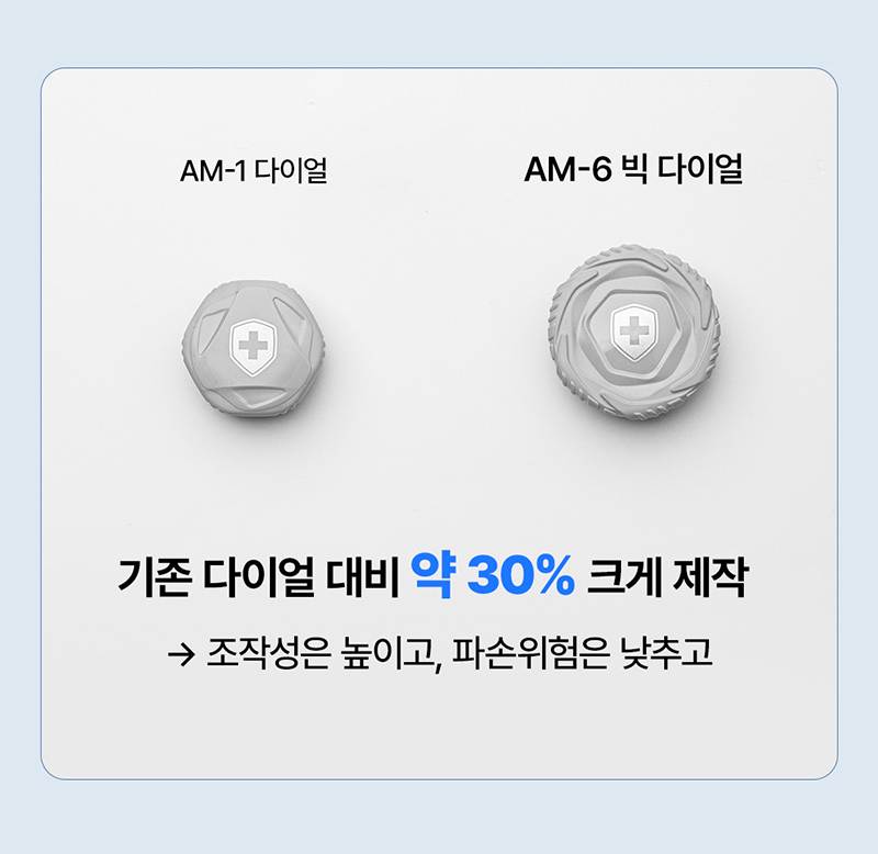 몽크로스 AM-6 (6인치/다이얼/통기성토캡) 260mm
