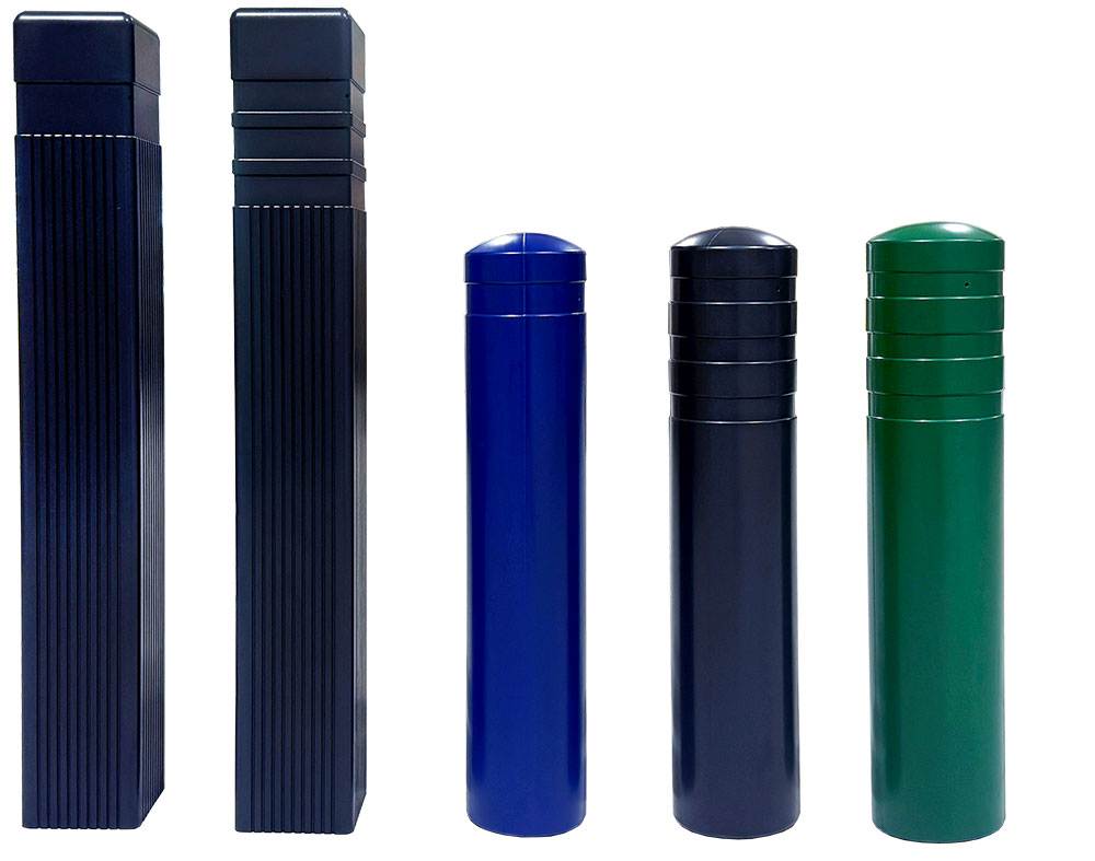 완성우레탄볼라드용(커버) 150파이/녹색/2줄